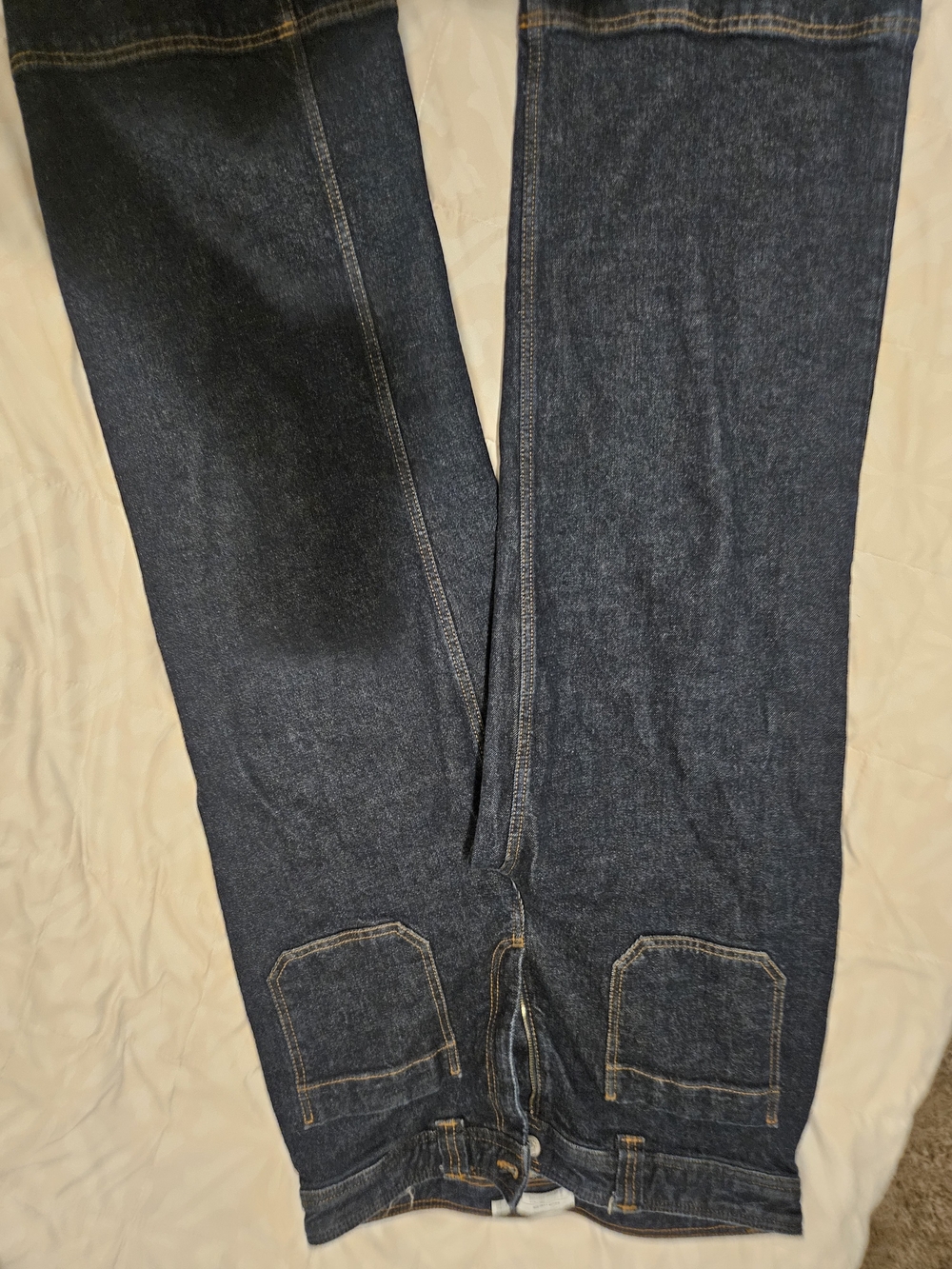 & Other Stories Womens Bootcut Dark Blue Denim Jeans